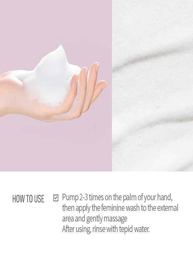 tenzero Mild Feminine Foaming 5.07 fl oz/150ml, Sensitive Bubble Foam Cleansing, Natural Feminine Hygiene, Odor Control, Gently & pH-balance Washing For All Skin Types, Intimate Wash Daily Care - Image 5